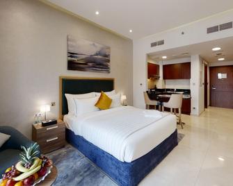 Suha Creek Hotel Apartments, Waterfront Jaddaf - Dubai - Bedroom