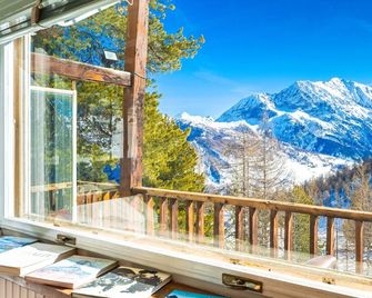 Moon Mountains Chalet/private SPA upon request/direct access to ski slopes - Cesana Torinese - Балкон