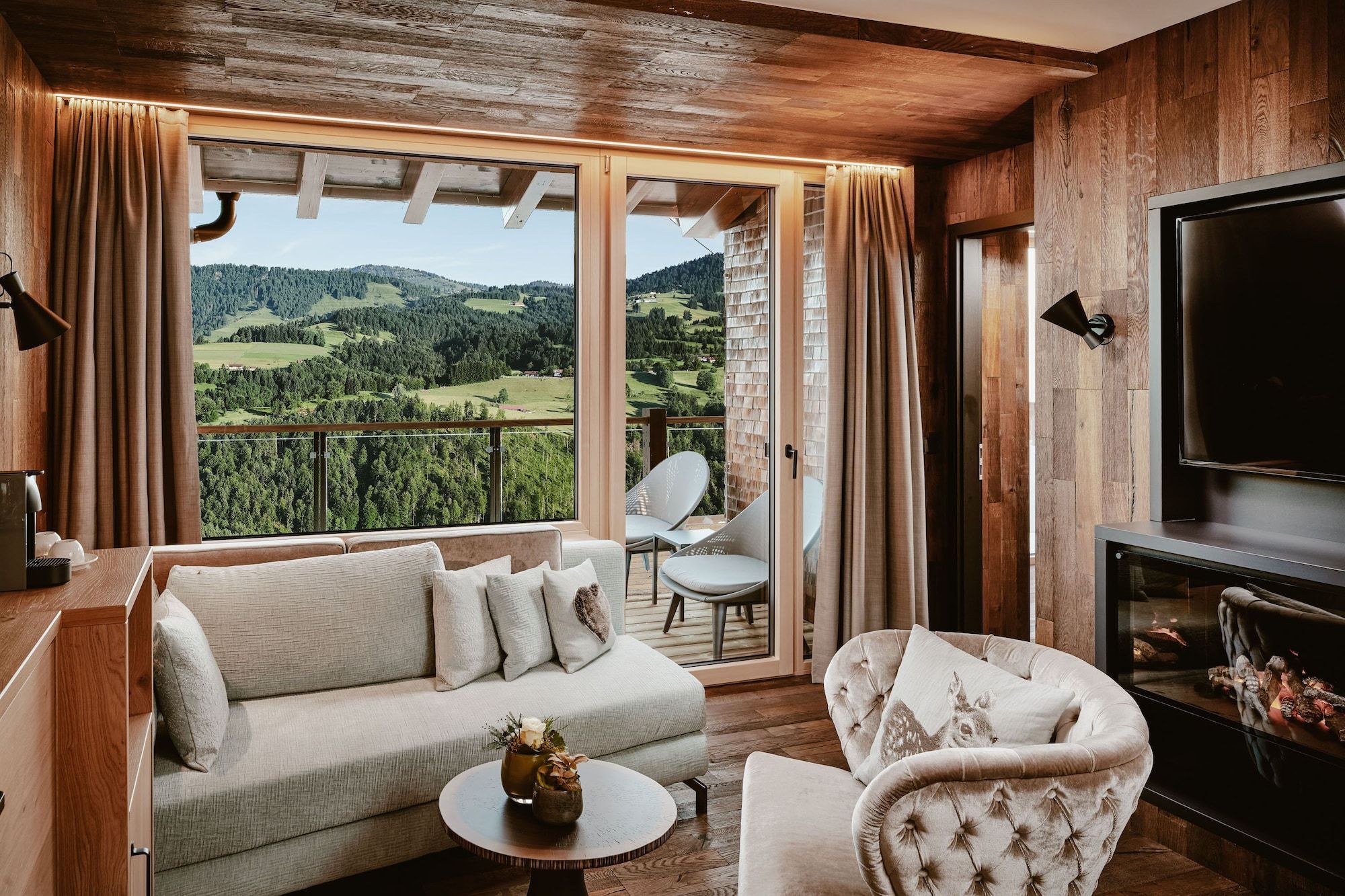 Bergkristall - Mein Resort im Allgäu - Oberstaufen - Wohnzimmer