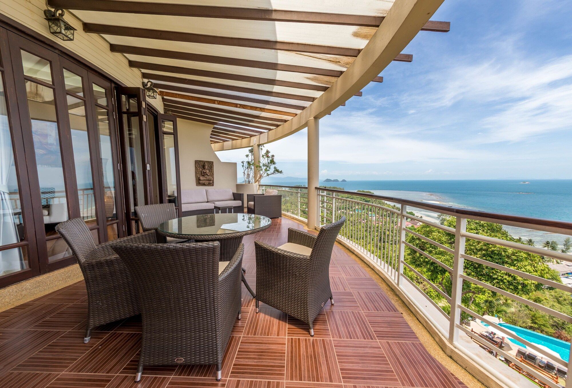 Sunset Hill Boutique Resort Koh Phangan - Ko Pha Ngan - מרפסת