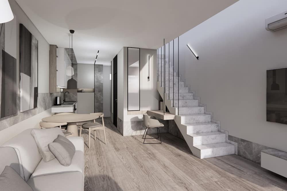 Nadmorska Florina by Q4Apartments - Łeba - Salon