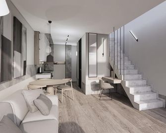 Nadmorska Florina by Q4Apartments - Łeba - Salon