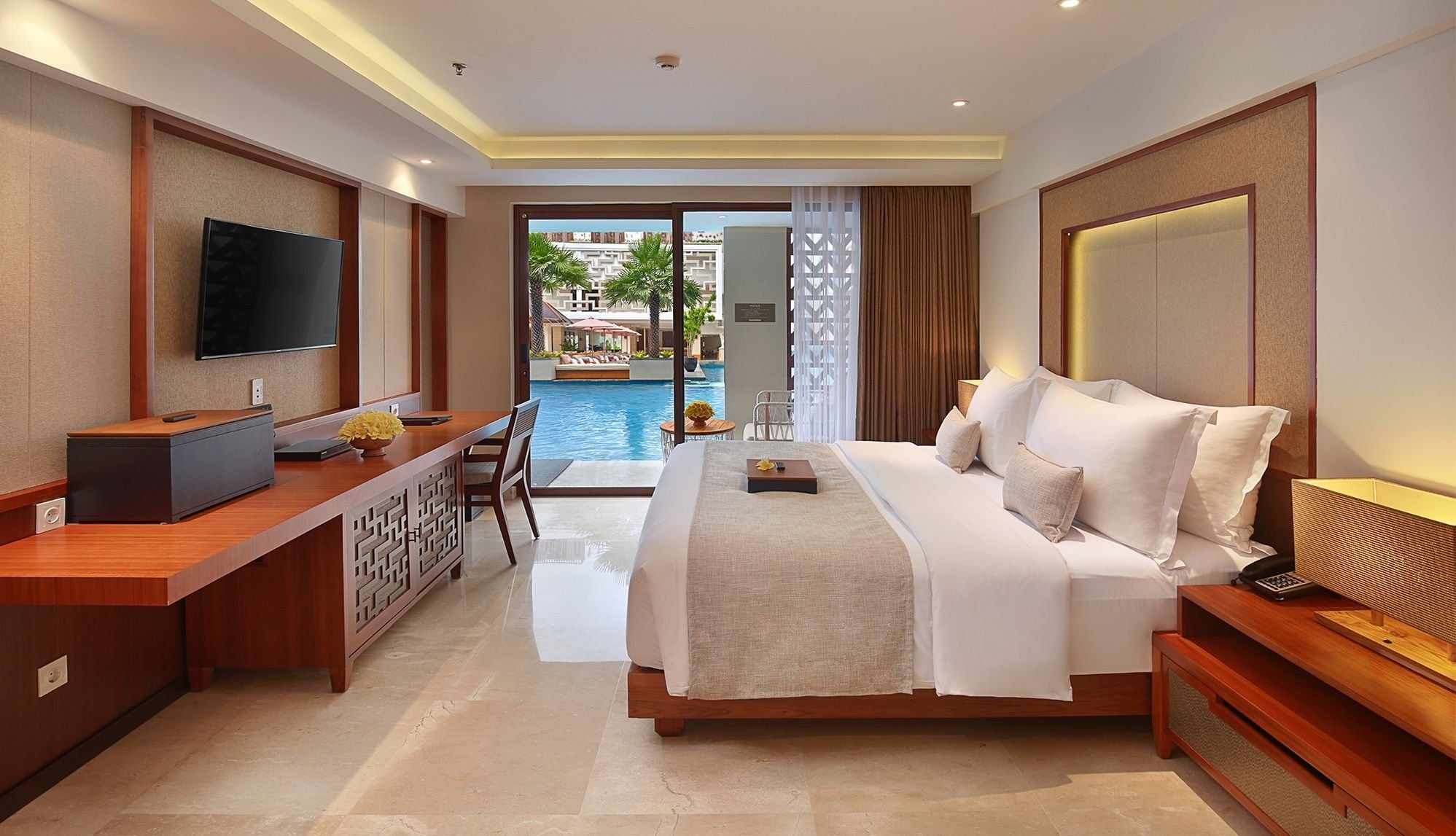 فندق وأجنحة ذا باندا - كوتا - غرفة نوم