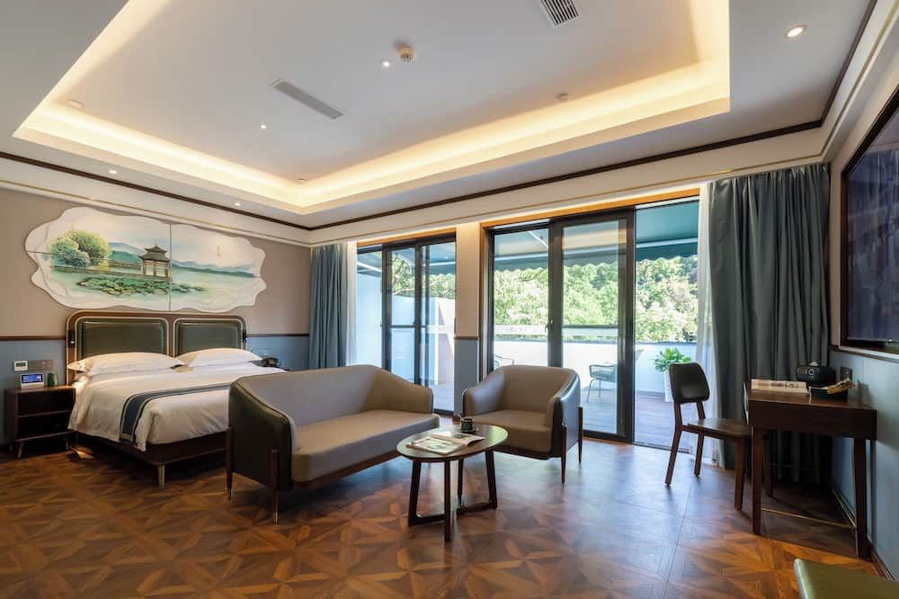 نوستالجيا إس هوتل(هانجتشو ويست ليك) - هانغزهو - غرفة نوم