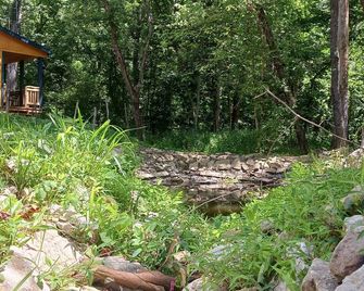 'Laurentius' cozy one room cabin on a Koi Pond - Athens - Outdoors view