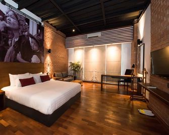 The Loft Hotel Downtown Yangon - יאנגון - חדר שינה