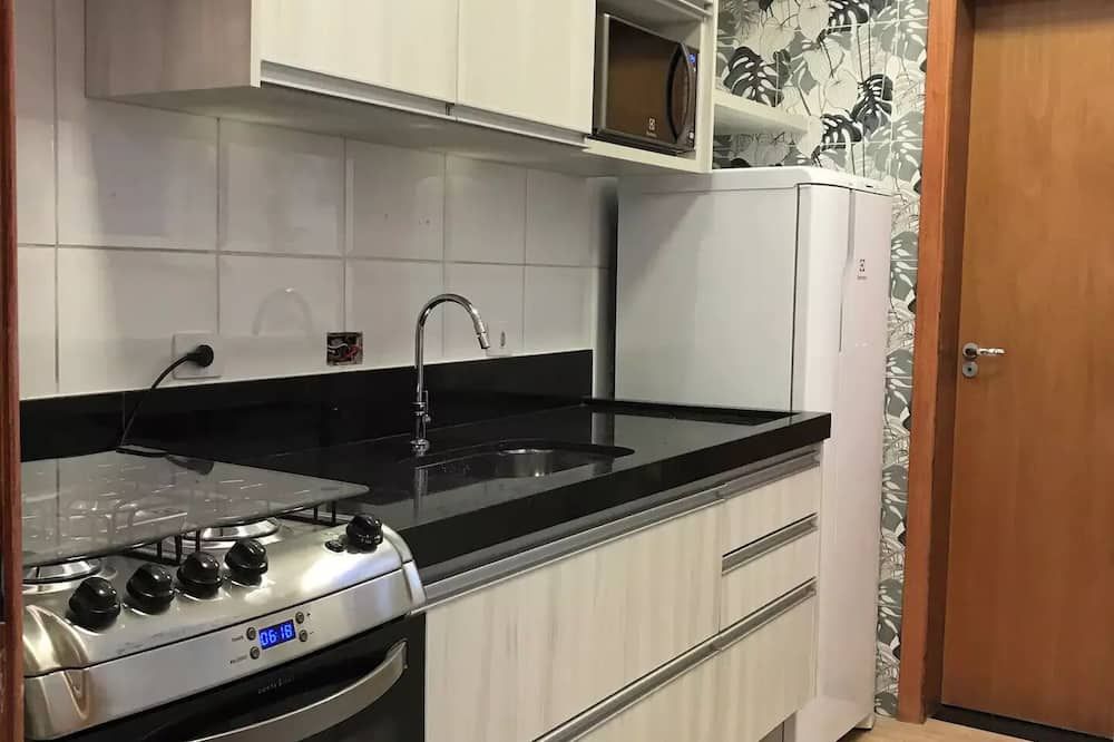 Liberdade 1 QT + Sofá Cama - 200m Metrô. Novo! - סאו פאולו - מטבח