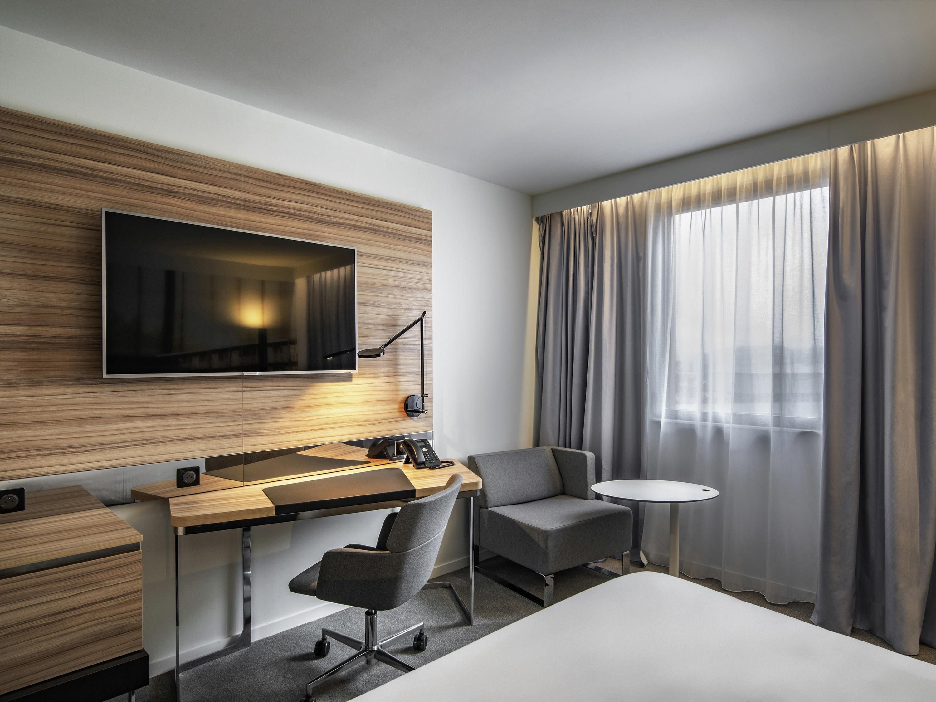 Novotel Saint-Étienne Centre Gare Châteaucreux - Saint-Étienne - Schlafzimmer