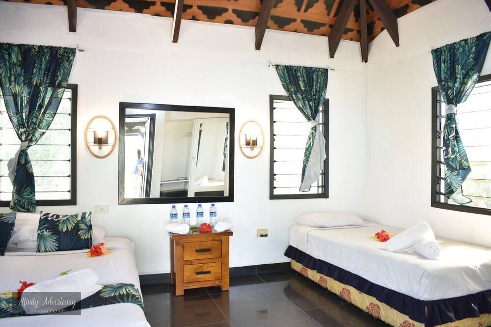 كورال فيو أيلاند ريزورت - Tavewa Island - غرفة نوم