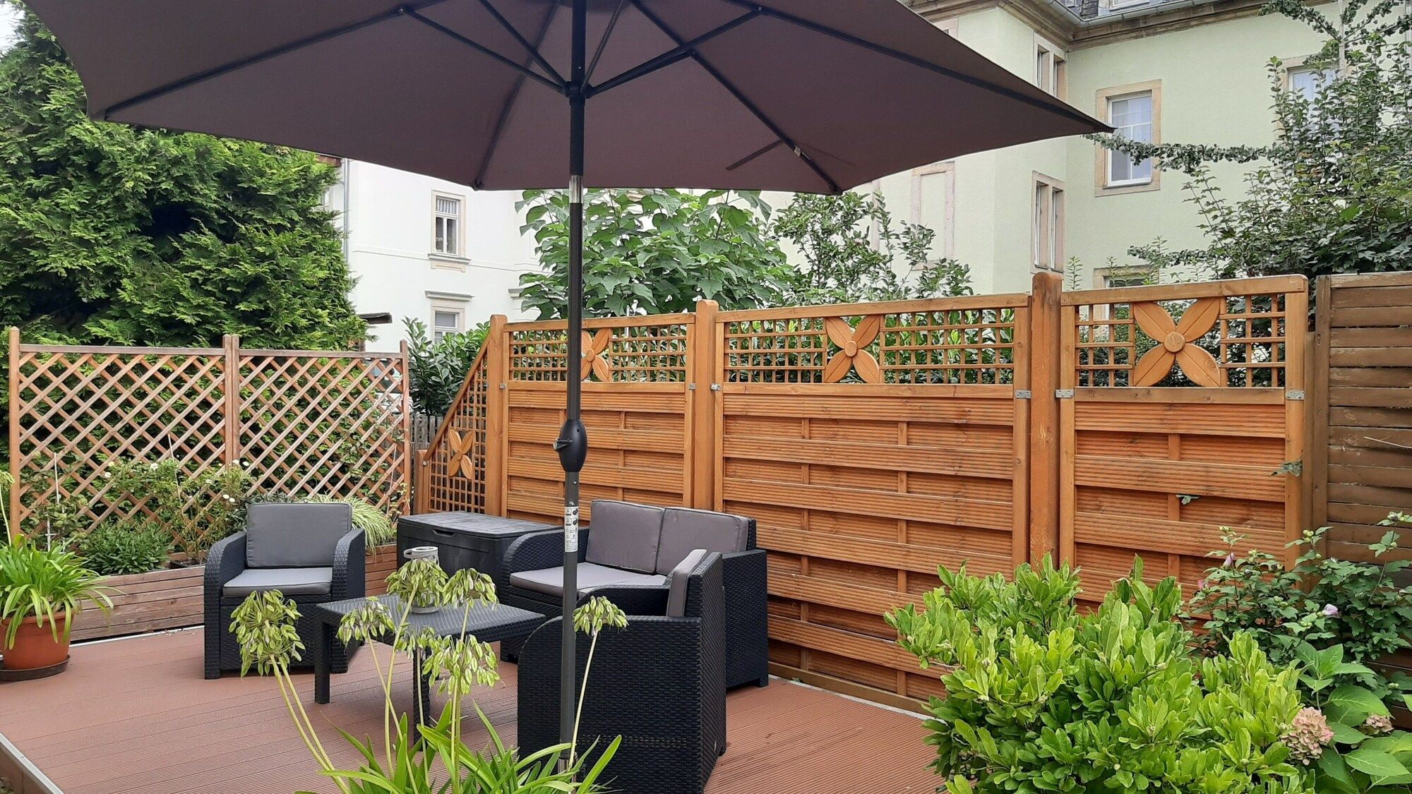 Weber Apartments - דרזדן - פטיו