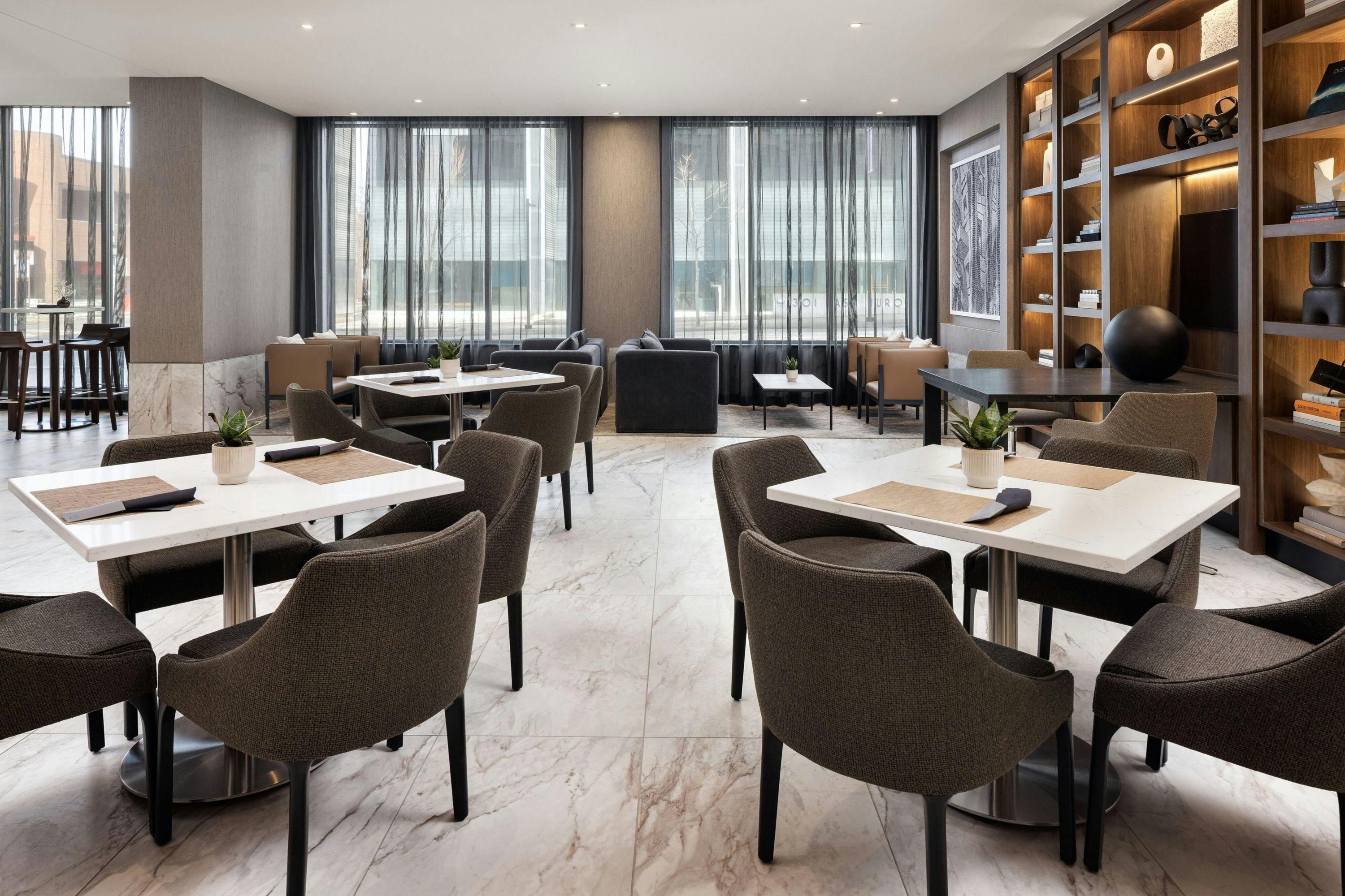 AC Hotels by Marriott Ann Arbor Downtown - אן ארבור - מסעדה