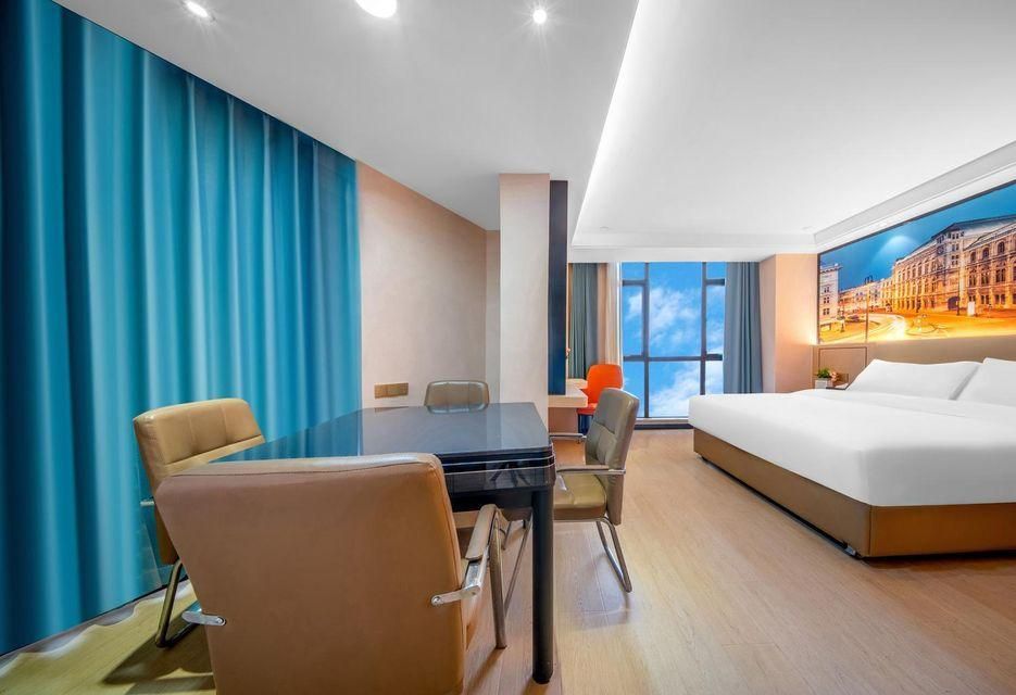 Vienna 3 Best Hotel Nanchang Mengshidai Xie Jia Village metro Station - נאנצ'אנג - חדר שינה