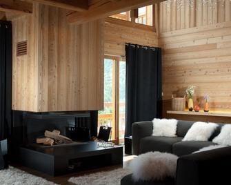 Chalet Etoiles - Le Monêtier-les-Bains - Wohnzimmer