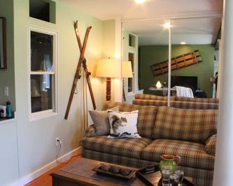 Large, well-appointed, Ground Level Apartment with lots of light ,sleeps 6 - Campton - Living room