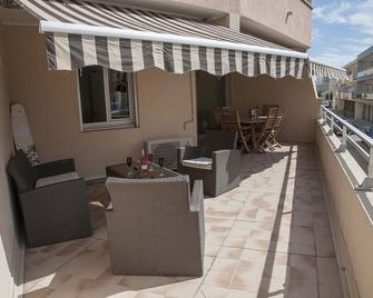 Quiet apartment 50 meters from the beach and 500 meters from the city center - Palavas-les-Flots - Balkon