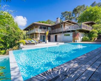 Villa d'Architecte piscine / dune & plage a pied - Le Canon - Pool