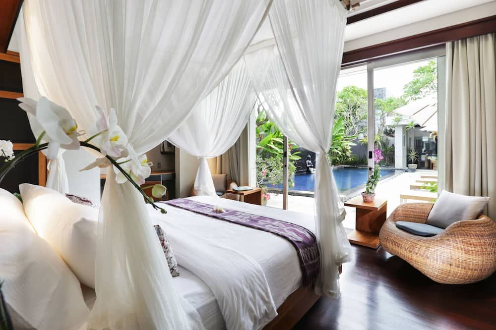 Sunset Paradise Villa Jimbaran 8008 - South Kuta - חדר שינה