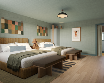 Hotel Corduroy - Montauk - Bedroom