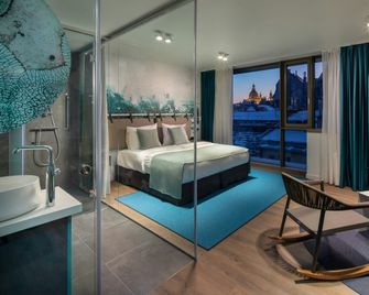 Cortile Hotel - Adult only - Budapest - Camera da letto