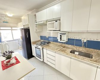 Pé na Areia Praia do Canto do Forte IV - Praia Grande - Cucina