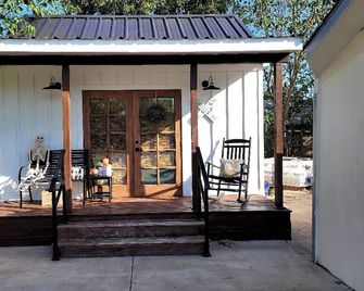Dinosaur Crossing Guesthouse With Loft - Glen Rose - Innenhof