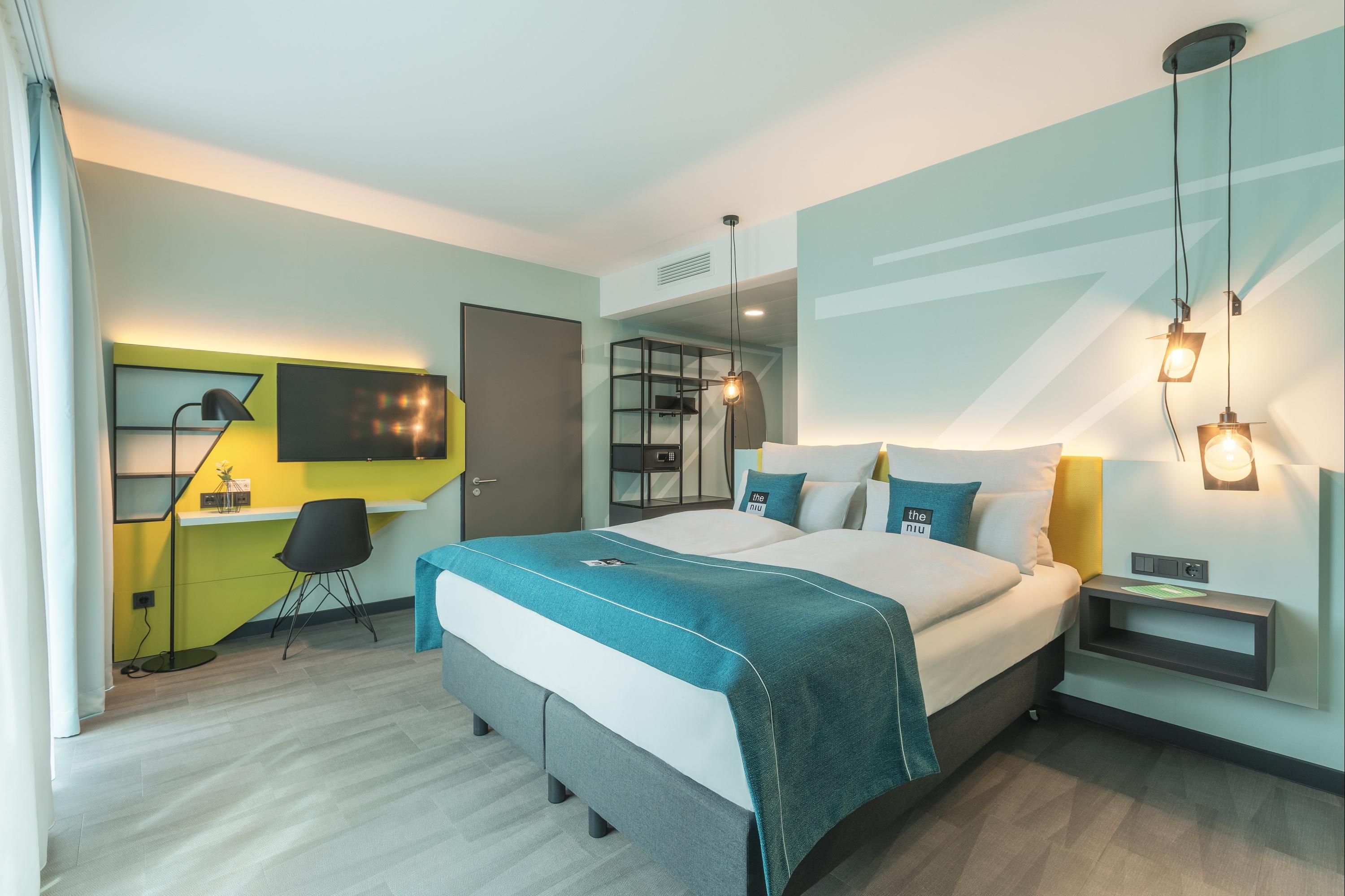 Holiday Inn - The Niu, Seven Dusseldorf Ost By IHG - דיסלדורף - חדר שינה