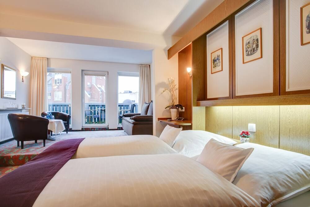 هوتل كونسول - كيل - غرفة نوم