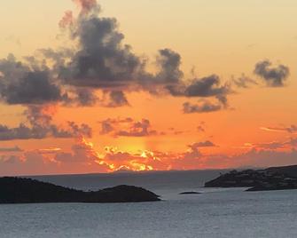 Wow Sea & Sunset Views, Minutes To Np Beaches/Town, A/C, Designer Interior, Pool - St. John - Outdoor view