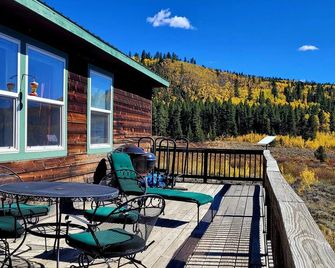 Mountain Cabin with views - 30+ day rental only - Leadville - Balkon