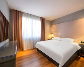 Urba Baina International Apartment Chaozhou People's Square Paifang Street - Čchao-čou - Ložnice