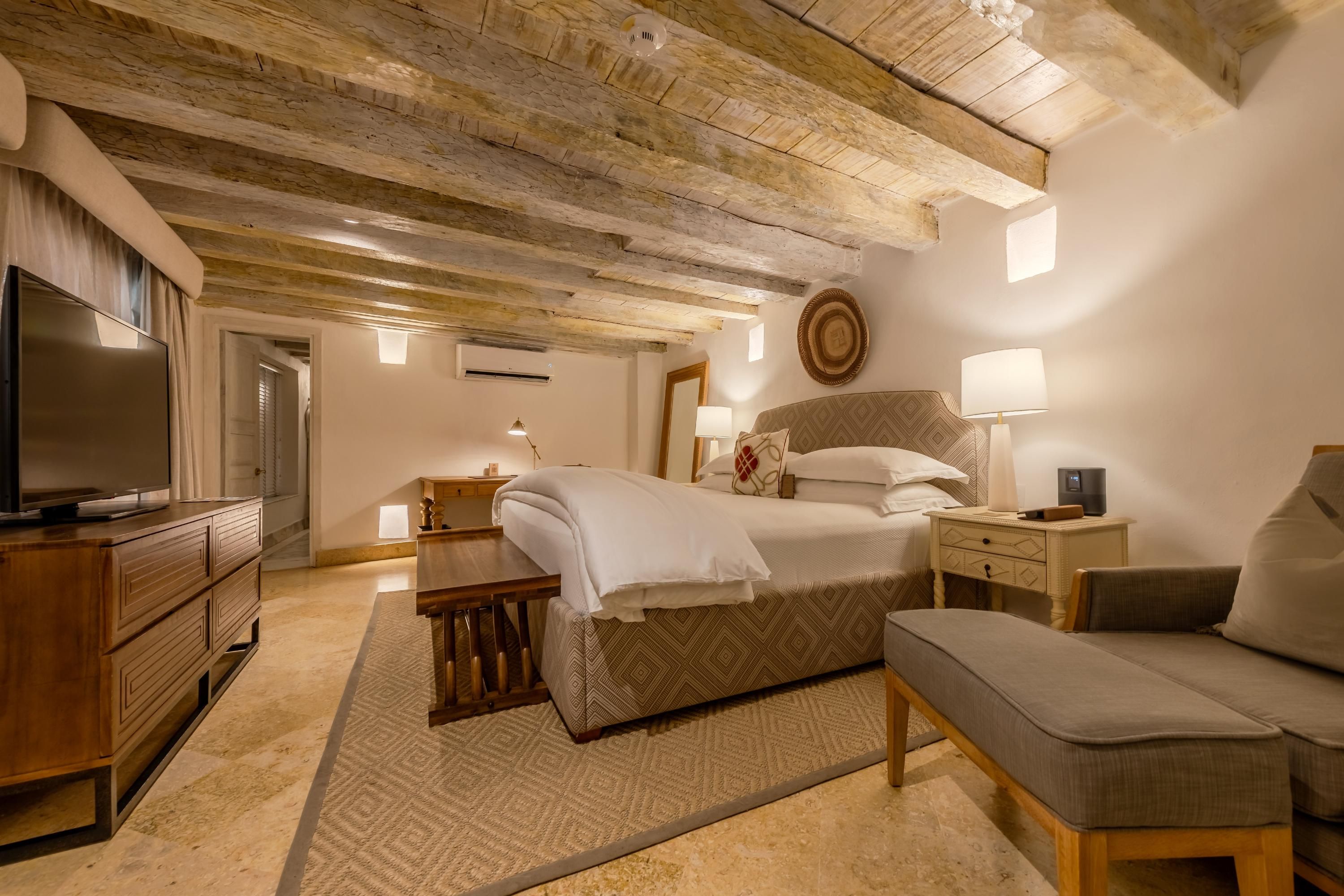 Casa Pestagua Relais Châteaux - קרטחנה דה אינדיאס - חדר שינה