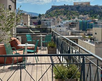 Evripides Hotel - Atenas - Balcón