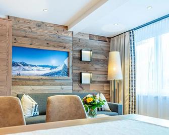 Winklers Gipfelblick Chalet, inklusive Alpentherme - Ganzjährig, Gasteiner Bergbahn - nur Sommer - Bad Hofgastein - Sala de estar