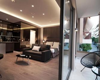 Athens Platinum Rooms and Suites - Atenas - Sala de estar