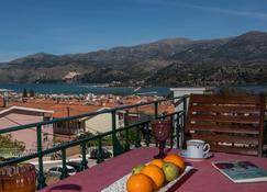 Alkithea, cozy apartment with amazing sea view - Argostoli - Balcon