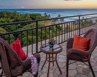 Epic Pacific View+style! Lanai, Kitchenette+bath Upgrades, Ac, Wifiwaikiki Grand 515 - Honolulu - Balcony