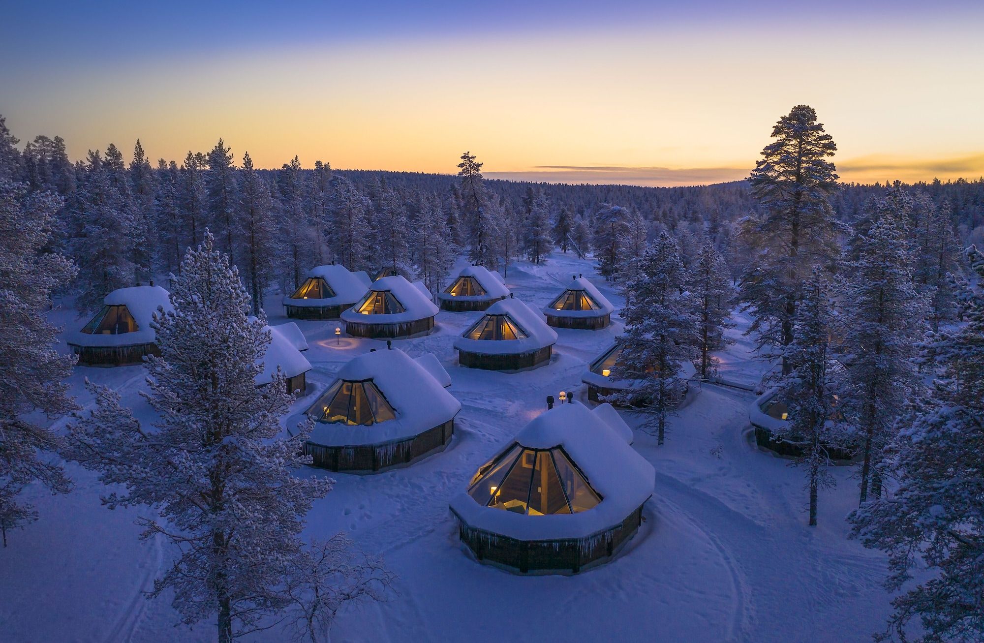 Wilderness Hotel Muotka & Igloos - Сааріселькя - Вигляд зовні