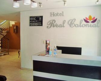 Hotel Real Colonial - Comitán de Domínguez - Recepción