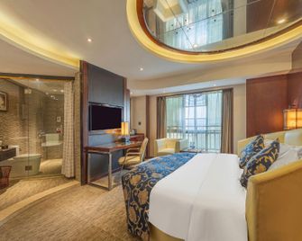 Wanbo International Hotel - Ji'an - Slaapkamer