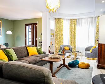 Villa Amuri Taormina Centro- Private Pool- Independent - Taormina - Living room