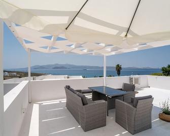 Villa 'Sofia' with Sea View, Wi-Fi and Air Conditioning - Naksos - Balkon