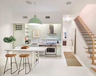 Solar Powered Brownstone w/ treetop terrace - Brooklyn - Cocina