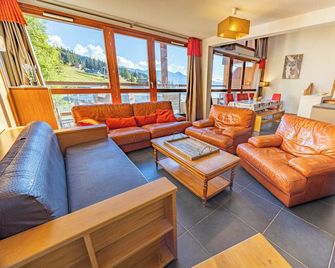 Large duplex apartment, ski in/ski out, resort center, prestigious residence - Bourg-Saint-Maurice - Salon