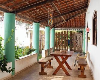 Casa a 100m da Praia de Guaibim em Valenca BA - Guaibim - Patio