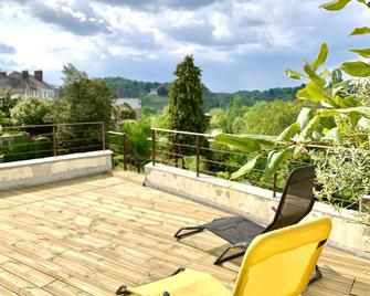Superb town house with terrace and garden overlooking the Vilaine river - La Roche-Bernard - Balkon