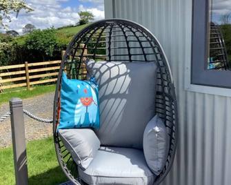 The Shepherds Hut At Hafoty Boeth - Corwen - Patio