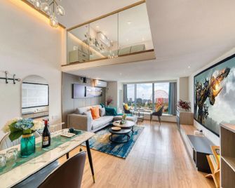 Hongkun Yunyu Homestay (Hunan Radio and Television Convention and Exhibition Center) - Changsha - Σαλόνι