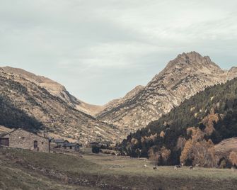 L'Ovella Negra Mountain Lodge - Canillo - Binnenhof