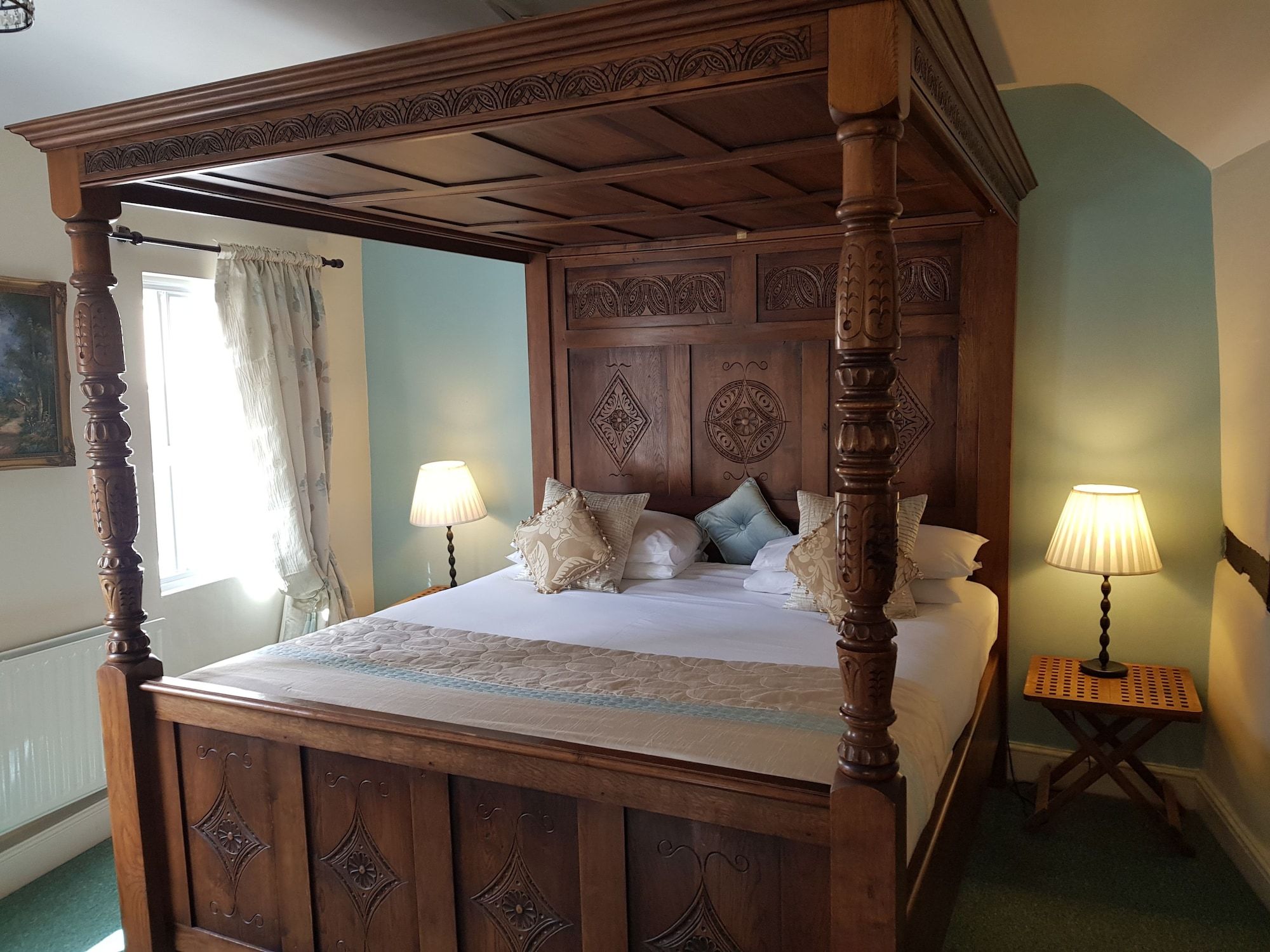 Cromwell's Inn - שרוסברי - חדר שינה