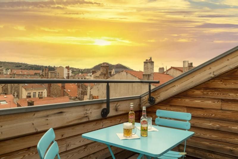 Urban Style, Hôtel Le Cheval Noir, Saint-Étienne - Saint-Étienne - Balkon
